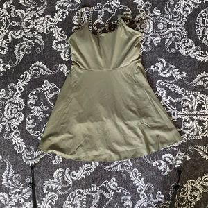 Halara Jubilee 2-1 Activity Dress - Moss Green